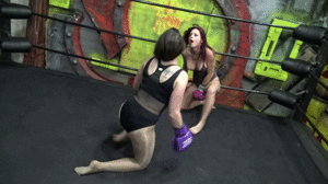 www.wmwfetishfun.com - Sarah Brooke vs Lela Beryl  Dirty Boxing Bitches! thumbnail